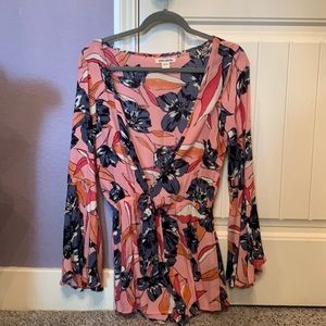 Long sleeve billabong romper